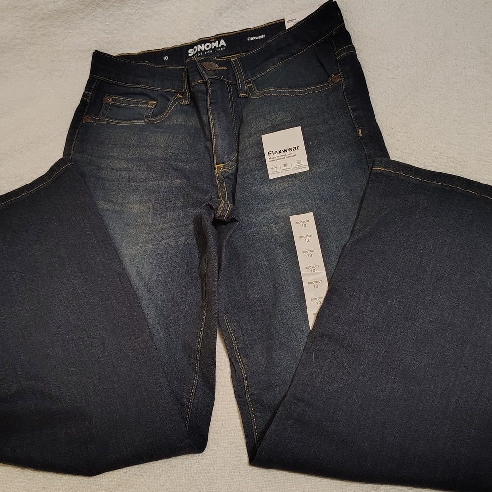 Sonoma Boys Dark Blue Jeans NWT